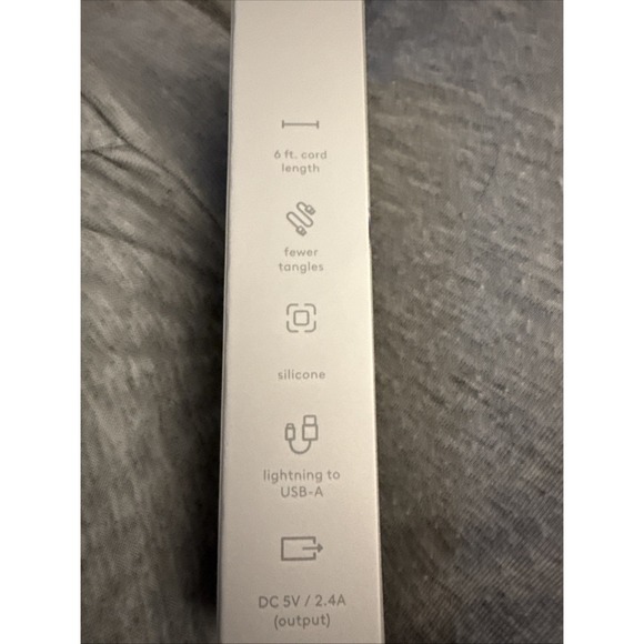 NEW Heyday 6ft LTNG To USB-A Charging Cable For IPhone - IPad - Picture 3 of 4